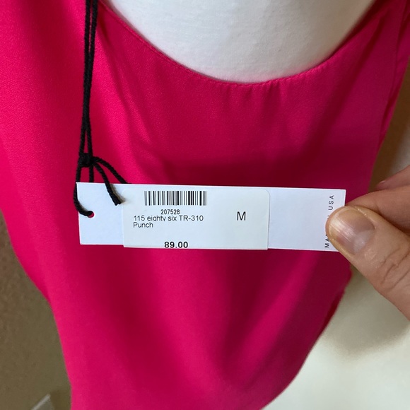 NWT Three Eighty Two Flowy Tank Top - Picture 4 of 4